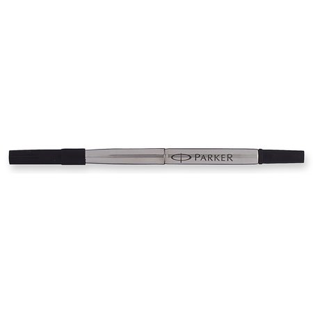 Parker Refill for Roller Ball Pens, Medium, Black Ink 1950323